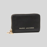 Marc Jacobs The Groove Double Zip Card Case Black M0016970