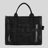 Marc Jacobs The Mesh Medium Tote Bag Black H005M06SP21 lussocitta lusso citta