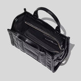 MARC JACOBS The Shiny Crinkle Small Tote Black H065L01PF22