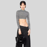 MARC JACOBS The Shiny Crinkle Small Tote Black H065L01PF22