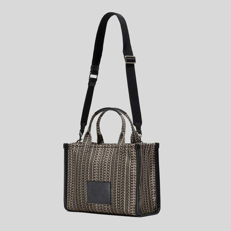 Marc Jacobs The Monogram Small Tote Bag Beige Multi H076M01RE21