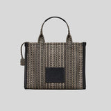 Marc Jacobs The Monogram Small Tote Bag Beige Multi H076M01RE21