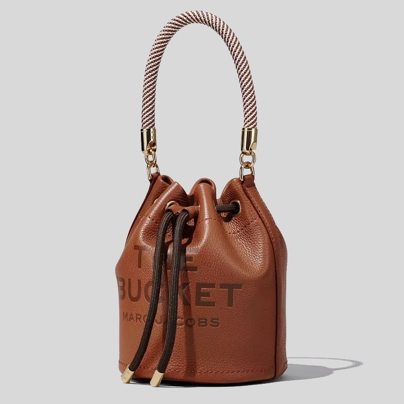 Marc Jacobs The Leather Bucket Bag Argan Oil H652L01PF22