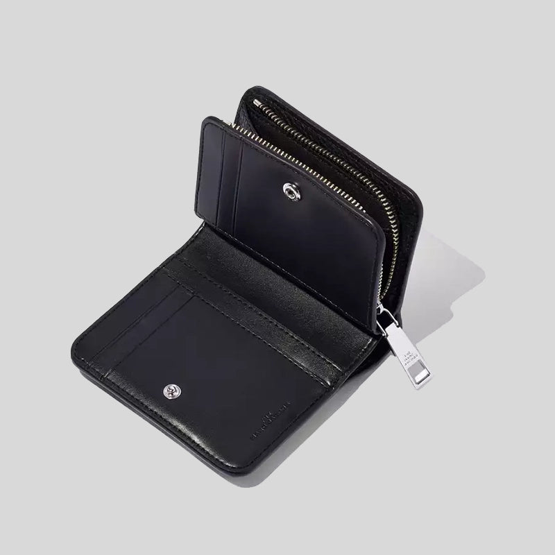 Marc Jacobs THE Splatter Mini Compact Wallet Black Multi S151L01SP22