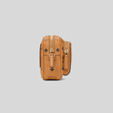 MCM X-Mini Aren Crossbody in Visetos COGNAC MMRAAKC03CO001