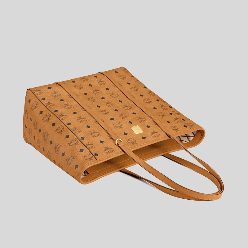Mcm medium 2025 project leather shopper