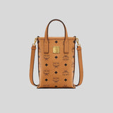 MCM Aren Crossbody Bag in Visetos COGNAC MWRAASE03CO001