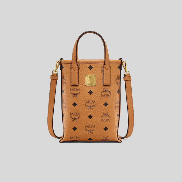 MCM Klassik Multifunction Crossbody in Visetos COGNAC – Enzo Clothing Store