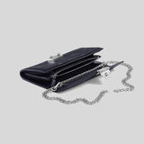 MCM Large Tracy Crossbody Wallet in Visetos BLACK MYLAAPA02BK001