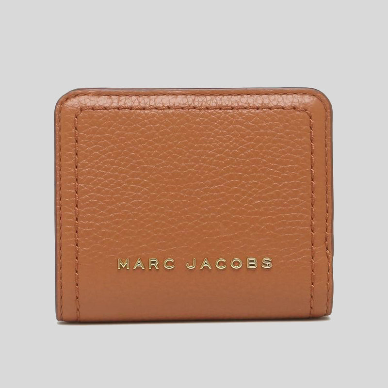 Marc Jacobs Groove Mini Compact Wallet Smoke Almond S101L01SP21 lussocitta lusso citta