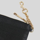 Marc Jacobs Groove Card Holder with Key Fob Black S103L01FA21