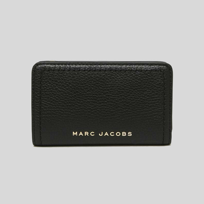 Marc Jacobs Groove Medium Bifold Wallet Black S104L01SP21 lussocitta lusso citta