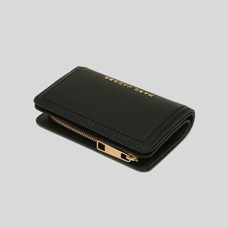 MARC JACOBS Groove Leather Business Card Case Black S101L01FA21 – LussoCitta