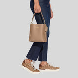 Coach Mollie Bucket Bag 22 Taupe CA177