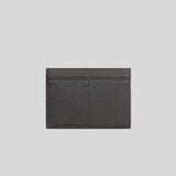 CELINE Multifunction Card Holder In Grained Leather Grey 10B763