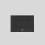 CELINE Multifunction Card Holder In Grained Leather Black 10B763 lussocitta lusso citta