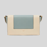 CELINE Smooth Calfskin Medium Frame Shoulder Bag Grege Storm 180263 lussocitta lusso citta