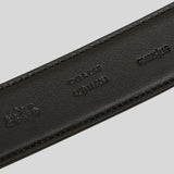 COACH Men's Modern Harness Cut-To-Size Reversible Signature Coated Canvas Belt Black F64825