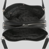Kate Spade Leila Medium Triple Compartment Shoulder Bag WKR00344 Black