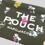 MARC JACOBS PEANUTS X MARC JACOBS THE Small Pouch Dark Green Multi S208M06FA21