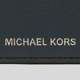 Michael Kors Cooper Pebble Leather Tall Card Case 36F9LC0D2L Navy