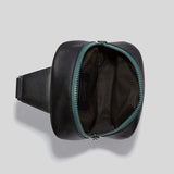 Coach Westway Pack In Colorblock Signature Canvas C6764 Charcoal Forest