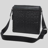 Coach Houston Map Bag In Signature Leather 4006 Black