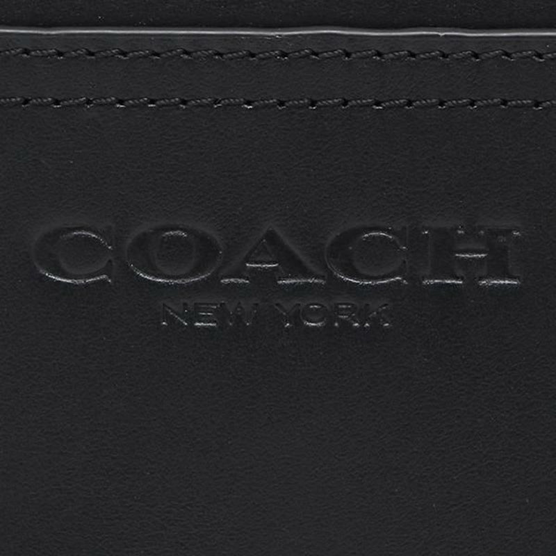 Coach Houston Map Bag In Signature Leather 4006 Black