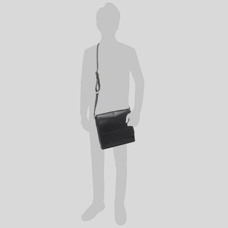 Coach Houston Map Bag In Signature Leather 4006 Black