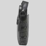 COACH Houston Flight Bag In Signature Canvas 4010 Charcoal Black