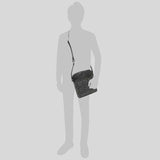 COACH Houston Flight Bag In Signature Canvas 4010 Charcoal Black