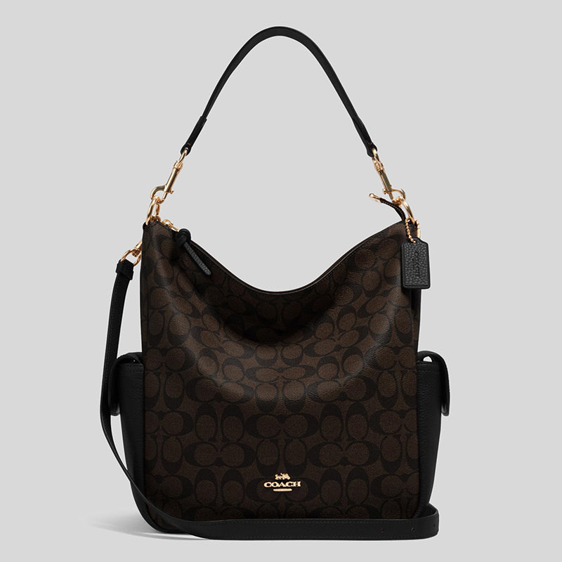 Coach Pennie Shoulder Bag In Signature Canvas C1523