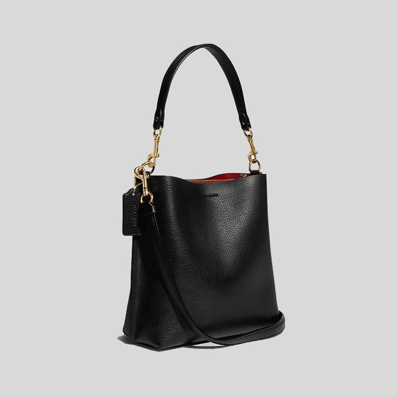 Coach Mollie Bucket Bag 22 Black CA177
