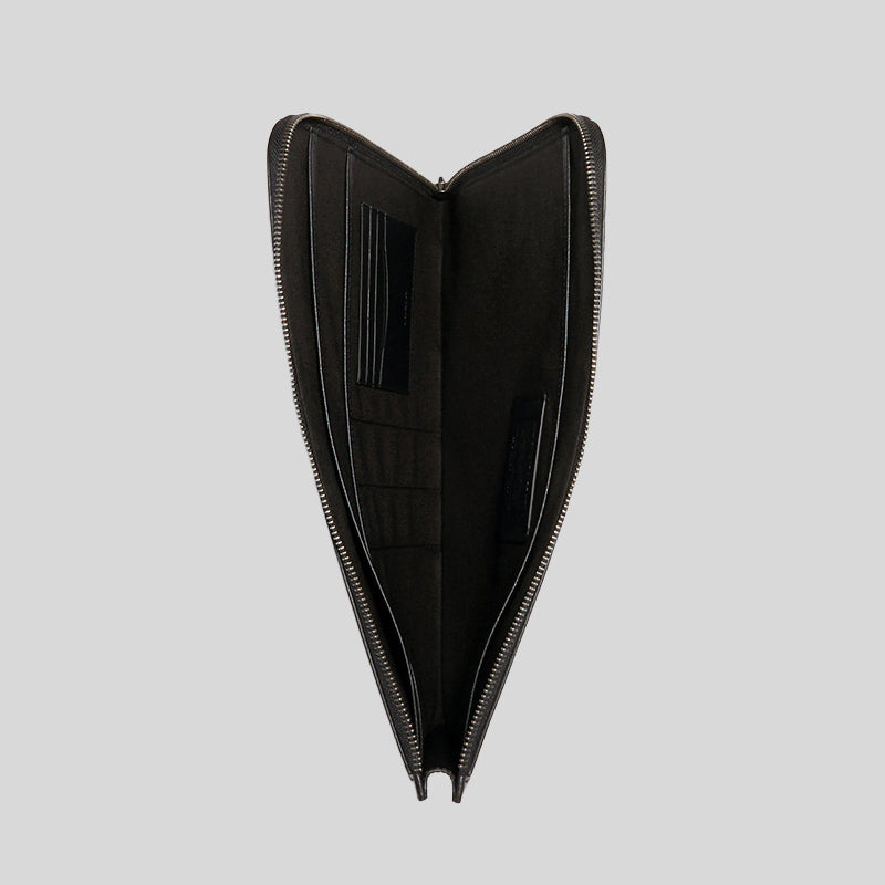 Coach L Zip Portfolio C3143 Black