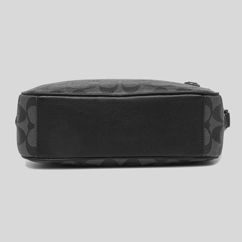 Coach Graham Crossbody In Signature Canvas C4149 Charcoal Black