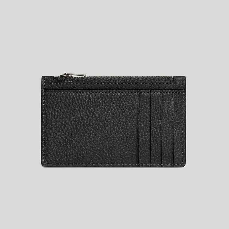 Coach Zip Card Case Black C4280