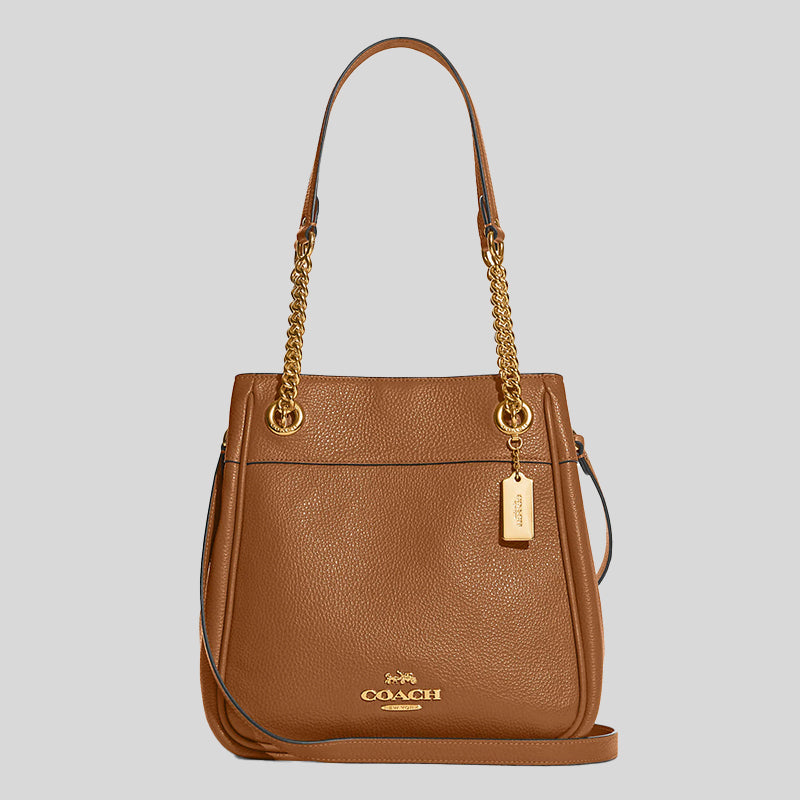 Coach Cammie Chain Bucket Bag Gold/Penny C8315