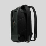 Coach Westway Backpack In Colorblock Signature Canvas With Coach Patch Charcoal Amazon Green CE489