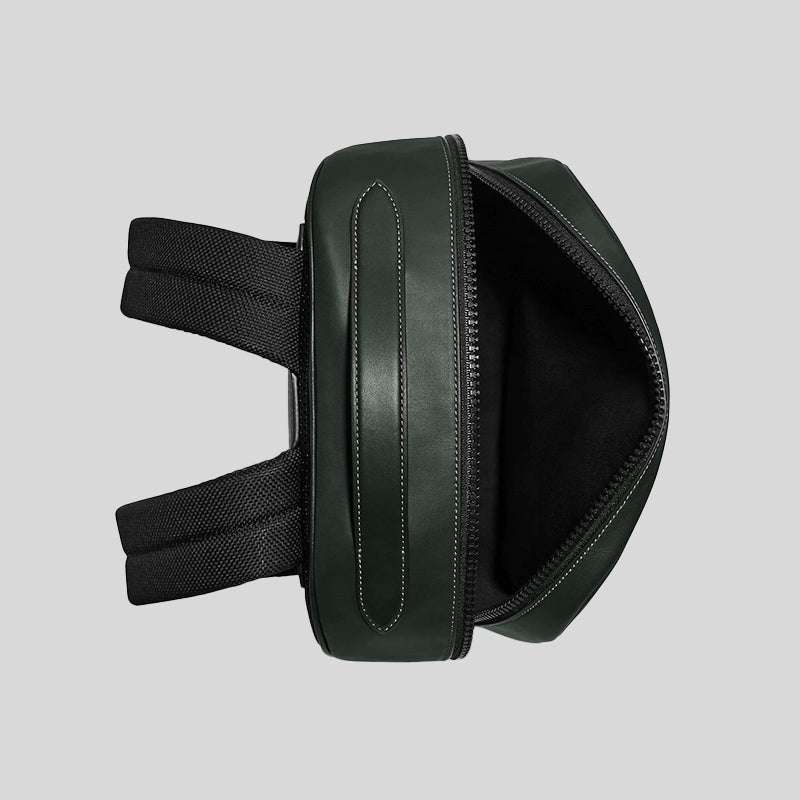 Coach Westway Backpack In Colorblock Signature Canvas With Coach Patch Charcoal Amazon Green CE489
