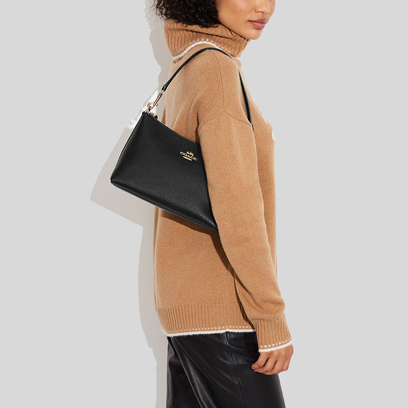 COACH Clara Shoulder Bag Black CE584 LussoCitta