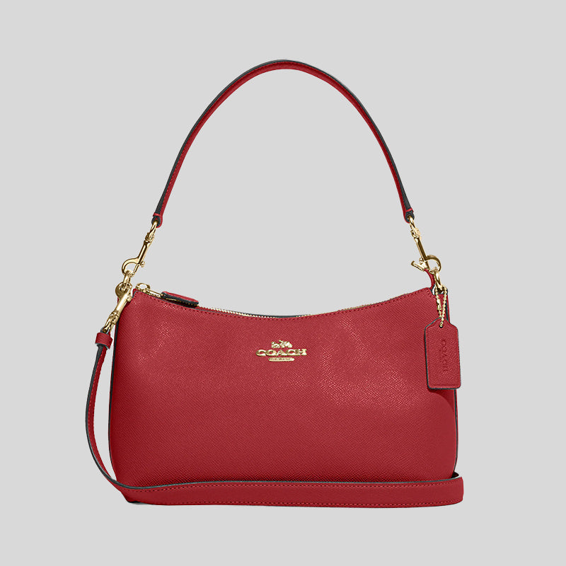 Coach Clara Shoulder Bag 1941 Red CE584