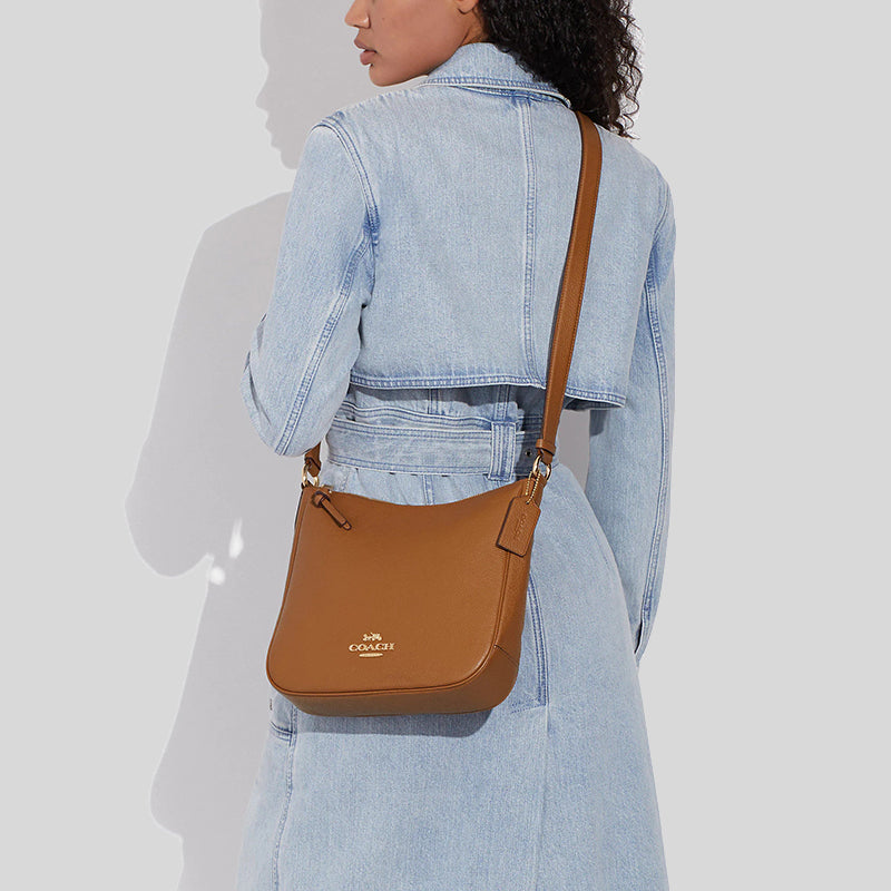 Coach Ellie File Bag Light Saddle C1648 LussoCitta