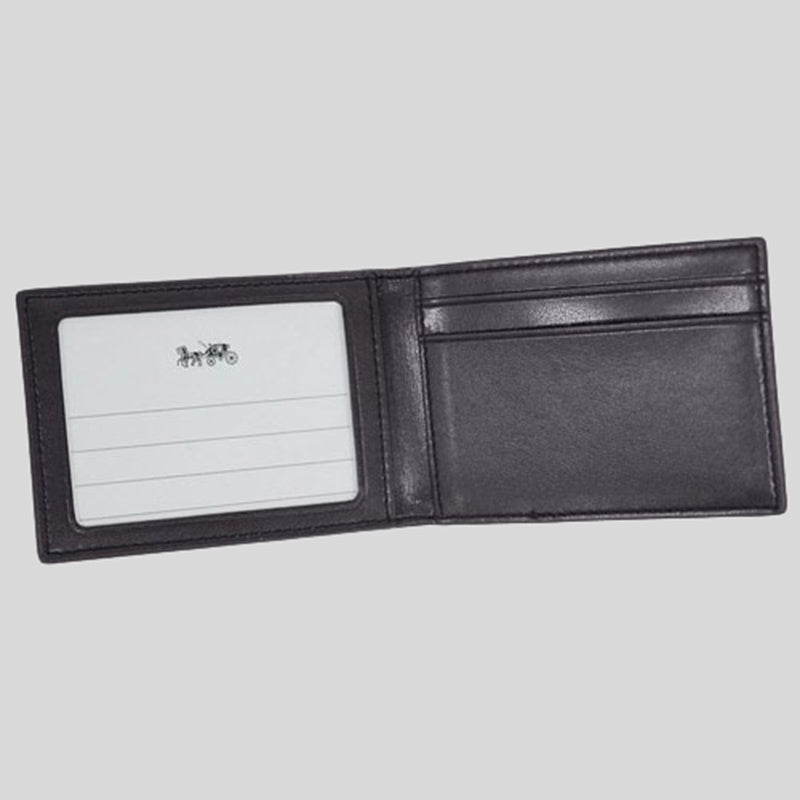 Coach Boxed 3 In 1 Wallet Gift Set In Signature Canvas F41346 Black Oxblood