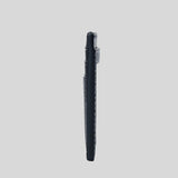 Coach Slim Card Case In Signature Canvas Black F58110