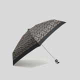 Coach Signature Mini Umbrella 63365 Black Grey