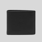Coach Compact ID Wallet In Sport Calf Leather Black F74991