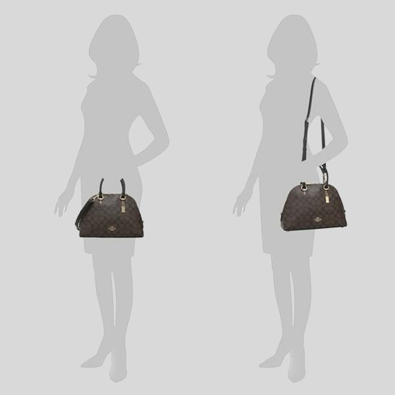 Coach signature hotsell katy satchel