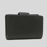 Coach Medium Corner Zip Wallet 6390 Black