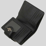 COACH Medium Corner Zip Wallet 6390 Black