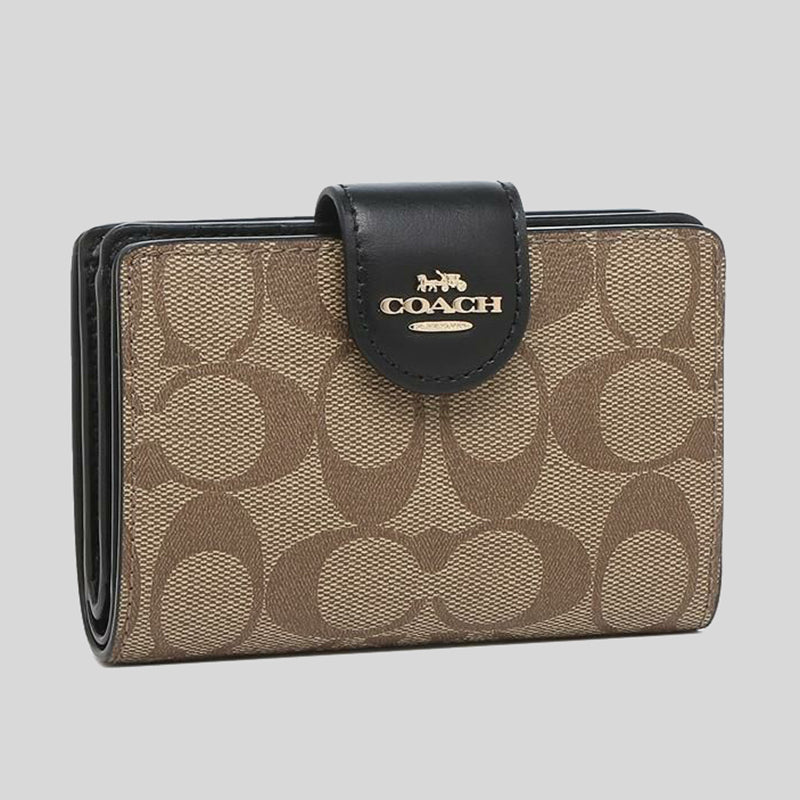 Medium coach top wallet